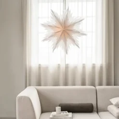 Oslo Christmas star Ø80 cm, white