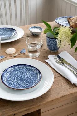 Ostindia Floris small plate Ø16 cm, Blue