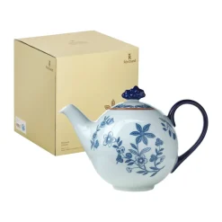 Ostindia teapot 1.2 l gift wrap, Blue-white