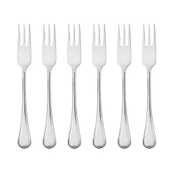 Oxford cake fork 6-pack, Stainless steel