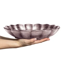 Oyster bowl Ø31 cm, Plum