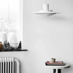 P376 ceiling lamp KF1, Matte white