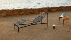 Palissade chaise lounge, Anthracite