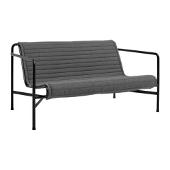 Palissade Lounge Quilted sofa cushion, Anthracite, for lounge sofa