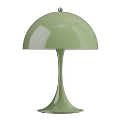 Panthella 250 portable table lamp V3, Opaque moss green
