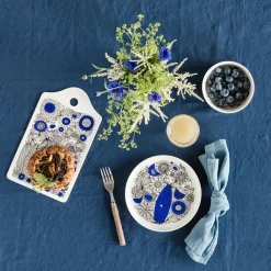 Pastoraali plate Ø19 cm, Blue