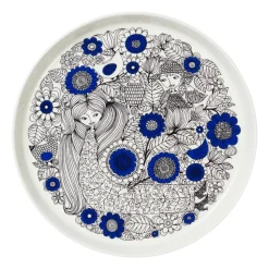 Pastoraali plate Ø24 cm, Blue