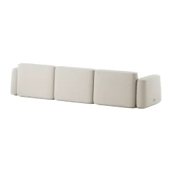 Patch 3-seater sofa, Linara 05 Porridge