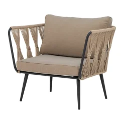 Pavone lounge chair, Brown