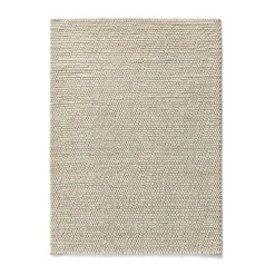 Peas wool rug 170x240 cm, Soft grey