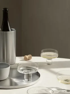 PEASY tray S Ø30 cm, Stainless steel