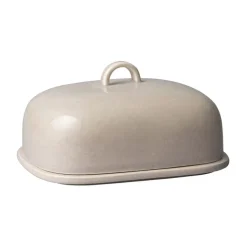 Perlemor Home butter dish 15.5x12.5 cm, Beige