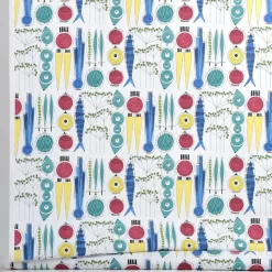 Picknick oilcloth, multi