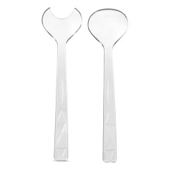 Picknick salad cutlery 2 pieces, Clear