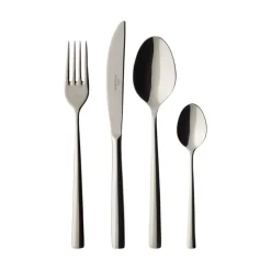 Piemont cutlery 4 pieces, stainless steel