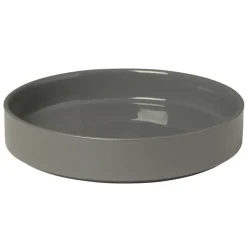Pilar deep plate Ø20 cm, Pewter
