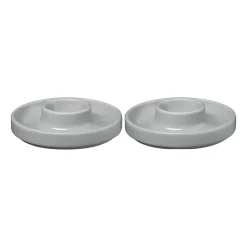Pilar egg cup Ø10.4 cm 2-pack, Mirage grey