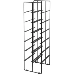 Pilare wine rack 12 bottles, Black