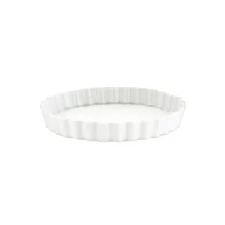 Pillivuyt flan dish round white, Ø 11 cm