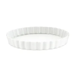 Pillivuyt flan dish round white, Ø 25 cm