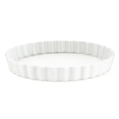 Pillivuyt flan dish round white, Ø 27.5 cm