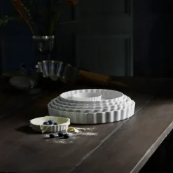 Pillivuyt flan dish round white, Ø 27.5 cm