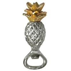 Pineapple bottle opener pineapple, Silver-gold