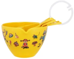 Pippi Baking Measuring bowls, Yellow