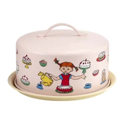 Pippi cake stand with dome, Birthday