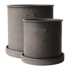 Plant pot small 2-pack, Brown