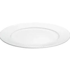Plissé plate Ø 28 cm, White
