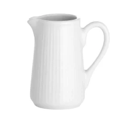 Plissé pot 13 cl, White