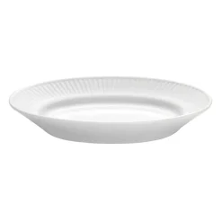 Plissé saucer to sauce boat, White