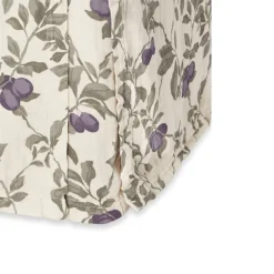 Plum Muslin bed skirt, 90x200x53 cm