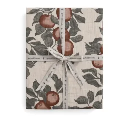 Pomme Muslin fitted sheet, 160x200x30 cm