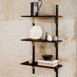 Pond table mirror, Bronze