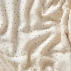 Poppy muslin blanket 120x120 cm, Poppy in Bloom