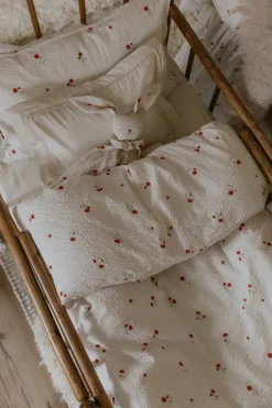 Poppy Seersucker bedding set baby, 70x80 cm/28x35 cm