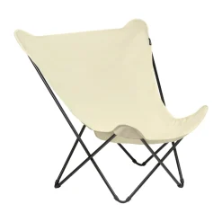 Popup XL Seville sun lounger, Ecru/white