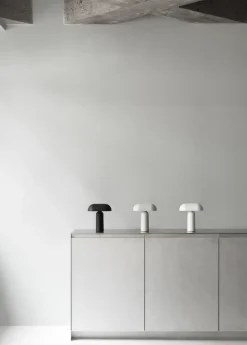Porta table lamp, grey