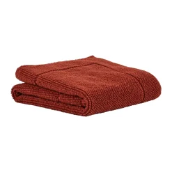 Portofino bathroom rug , Rust, 60x90 cm