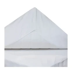 Pousada Percale fitted sheets EKO, White, 90x200 cm