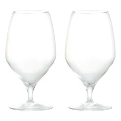 Premium beer glass 60 cl 2 pack, Clear