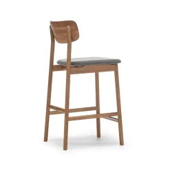 Prima Vista bar stool, Brown/beige-oiled oak