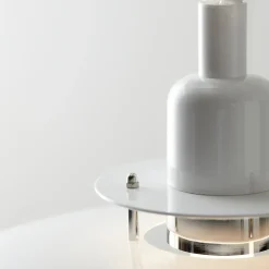 Primus II pendant lamp Ø43 cm, White-chrome
