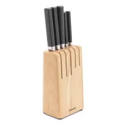 Profile knife Block with knifees 5st, Wood