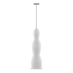 Pulcina milk frother 27.5 cm, White