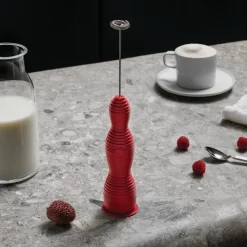 Pulcina milk frother 27.5 cm, Red
