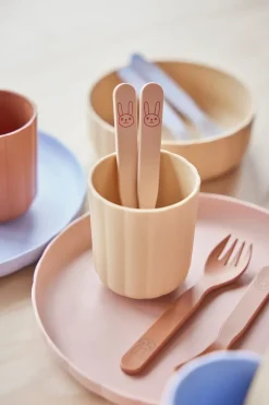 Pullo children's cutlery set, Apricot