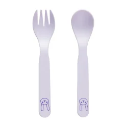 Pullo children's cutlery set, Lavender